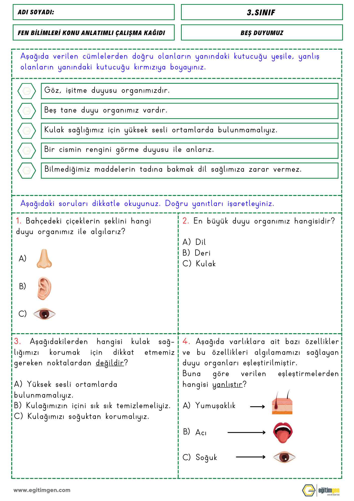 3sinif-fen-bilimleri-bes-duyumuz-2.png - Eğitimgen