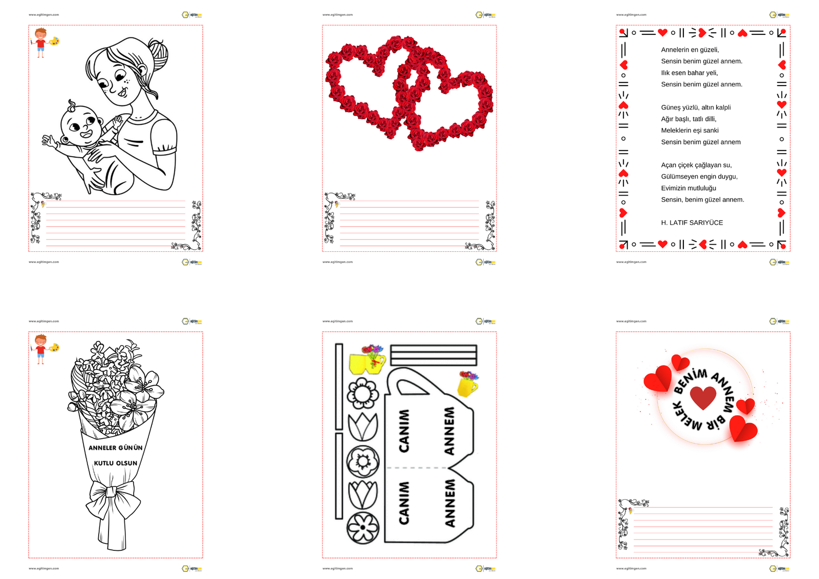 anneler-guunuu-boyama-ve-kartlar.png - Eğitimgen