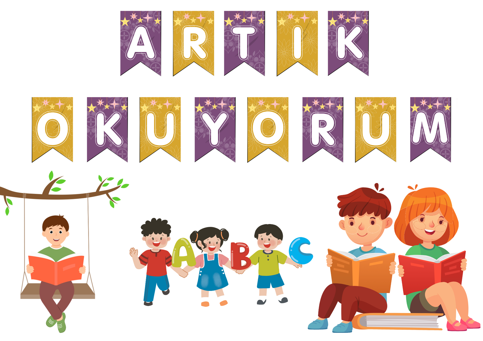 artik-okuyorum-pano-yazisi.png - Eğitimgen