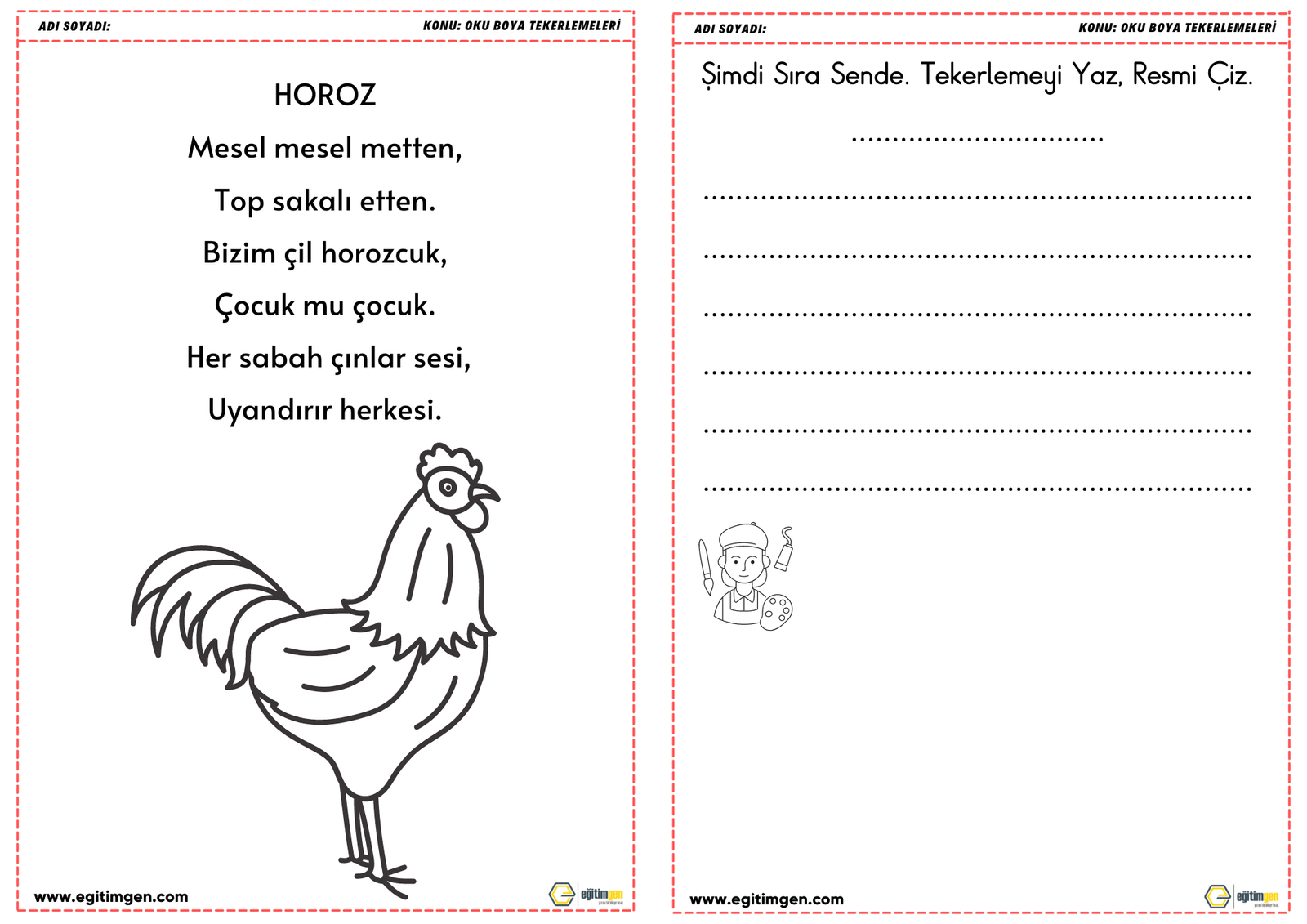 horoz-iile-kecciiler-tekerleme.png - Eğitimgen